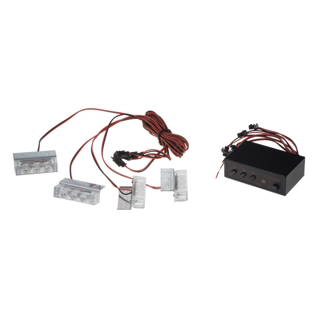 PREDATOR LED do mřížky, 12V, oranžový