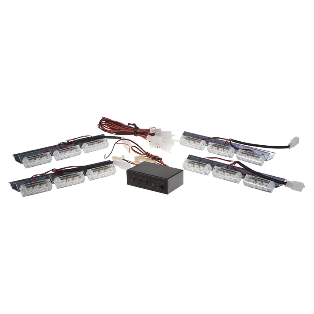 PREDATOR LED do mřížky, 12V, oranžový