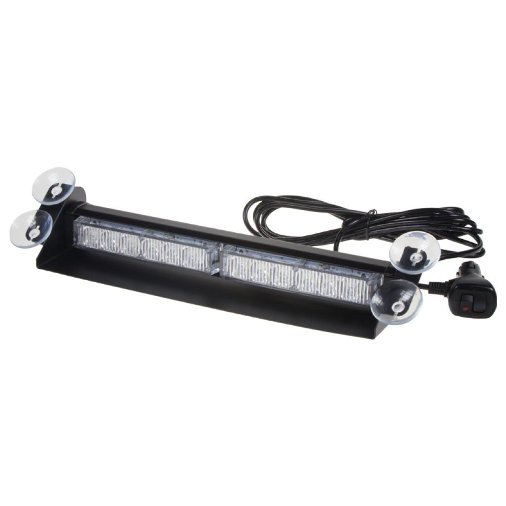 PREDATOR LED vnitřní, 12x3W, 12-24V, modrý, 356mm, ECE R10