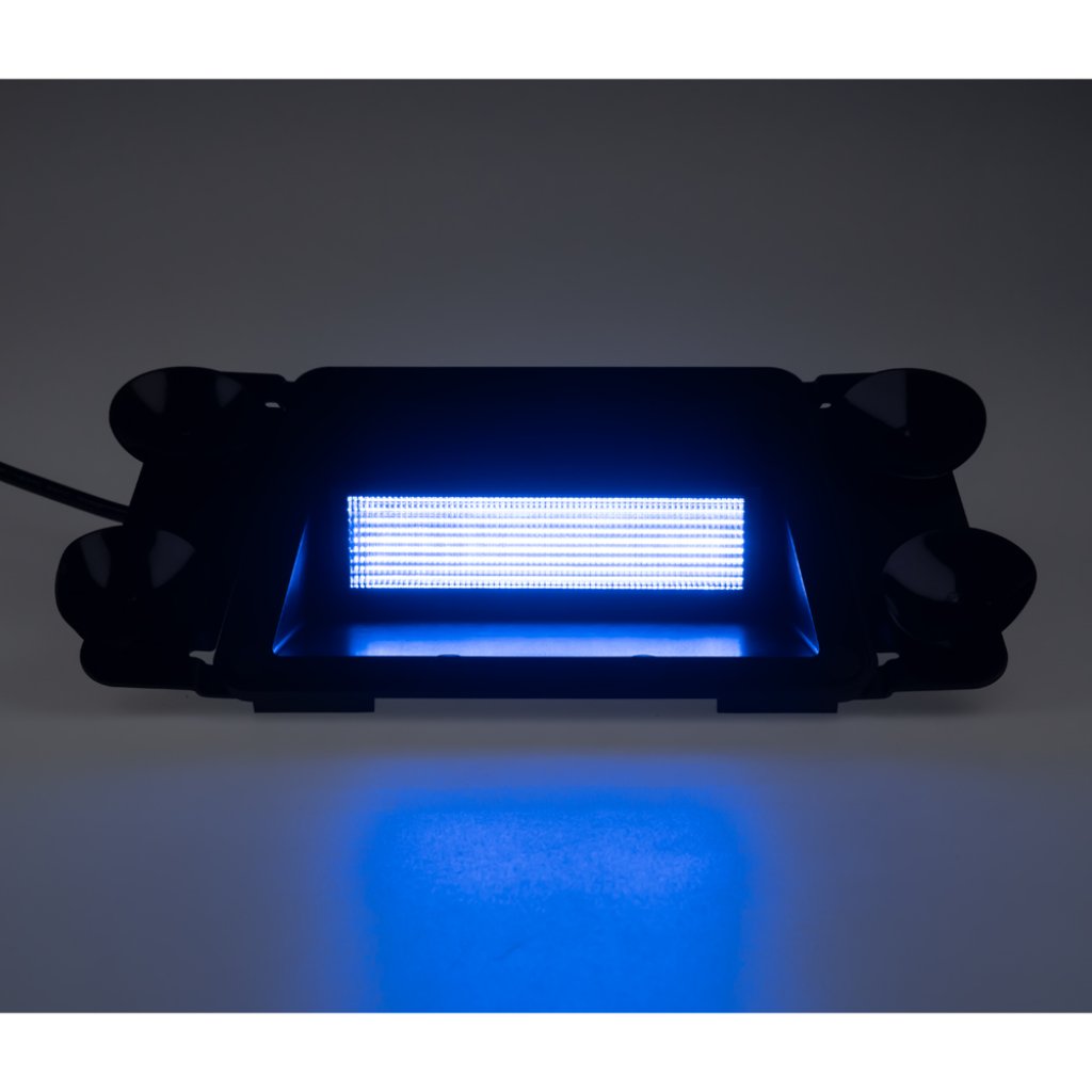 PREDATOR LED vnitřní, 18x LED 1,5W, 12/24V, modrý, ECE R65