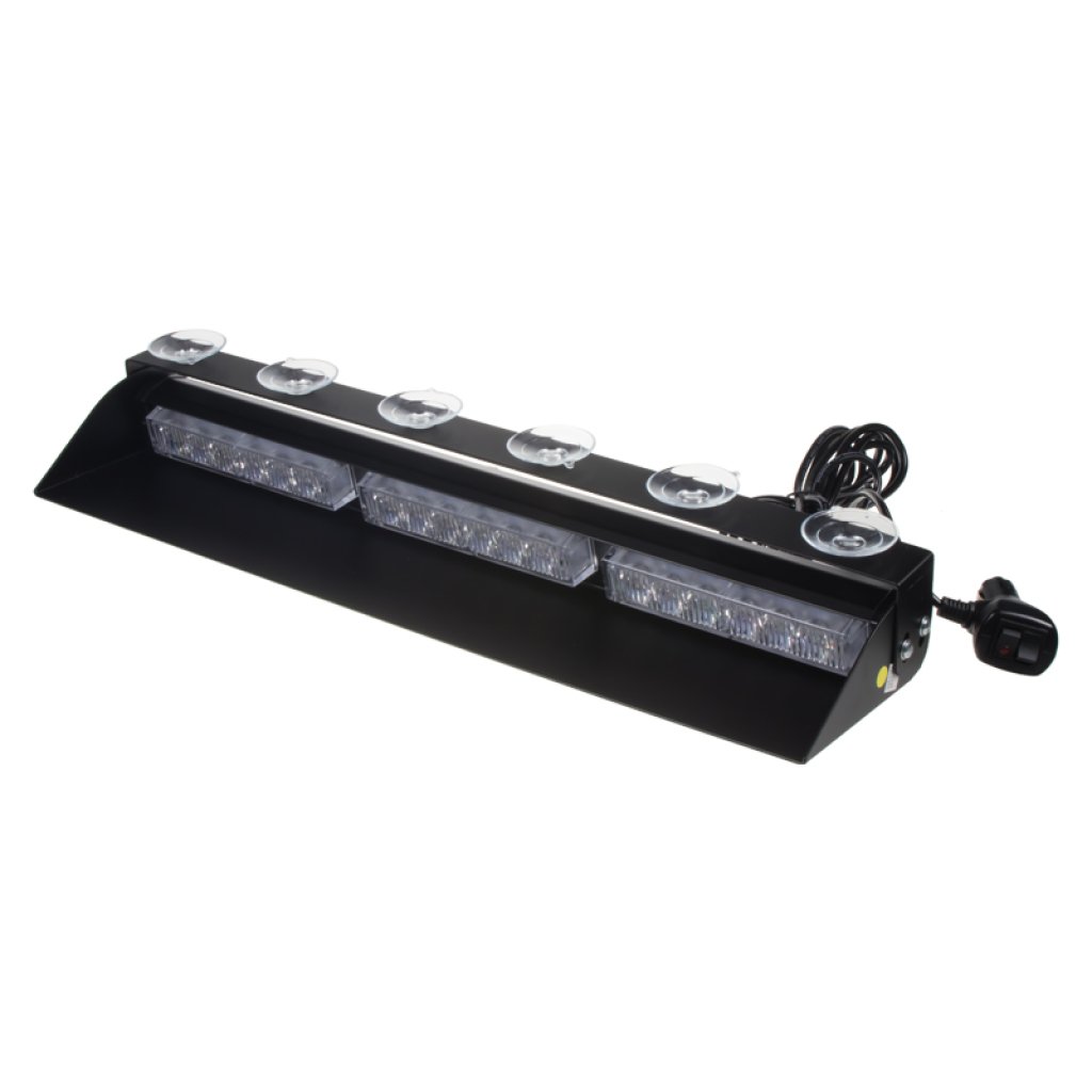 PREDATOR LED vnitřní, 18x3W, 12-24V, oranžový, 490mm, ECE R10