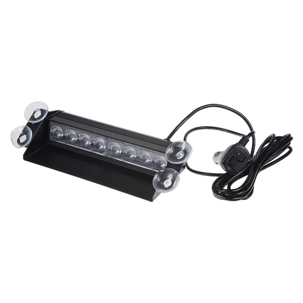 PREDATOR LED vnitřní, 8x3W, 12-24V, modrý, 233mm