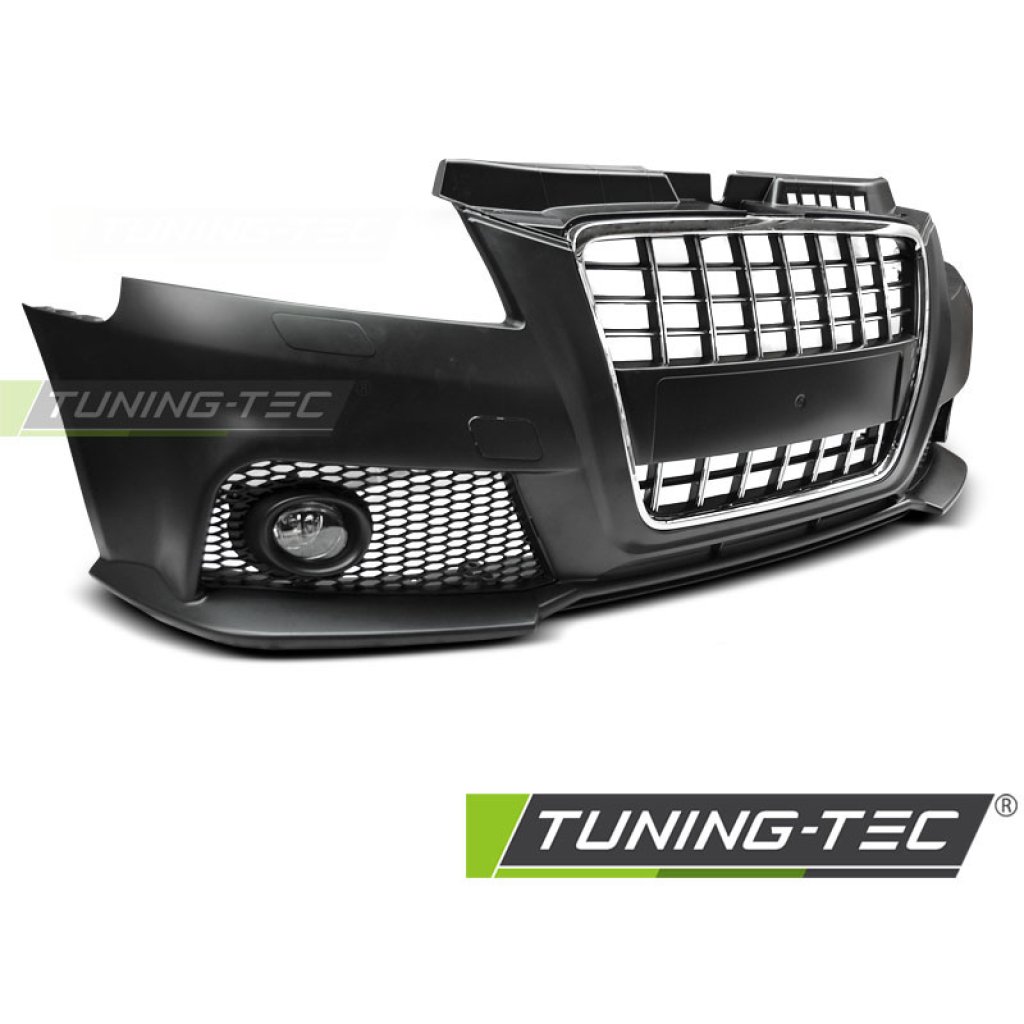 Přední nárazník AUDI A3 8P 08-12 S8 style chrom/černá