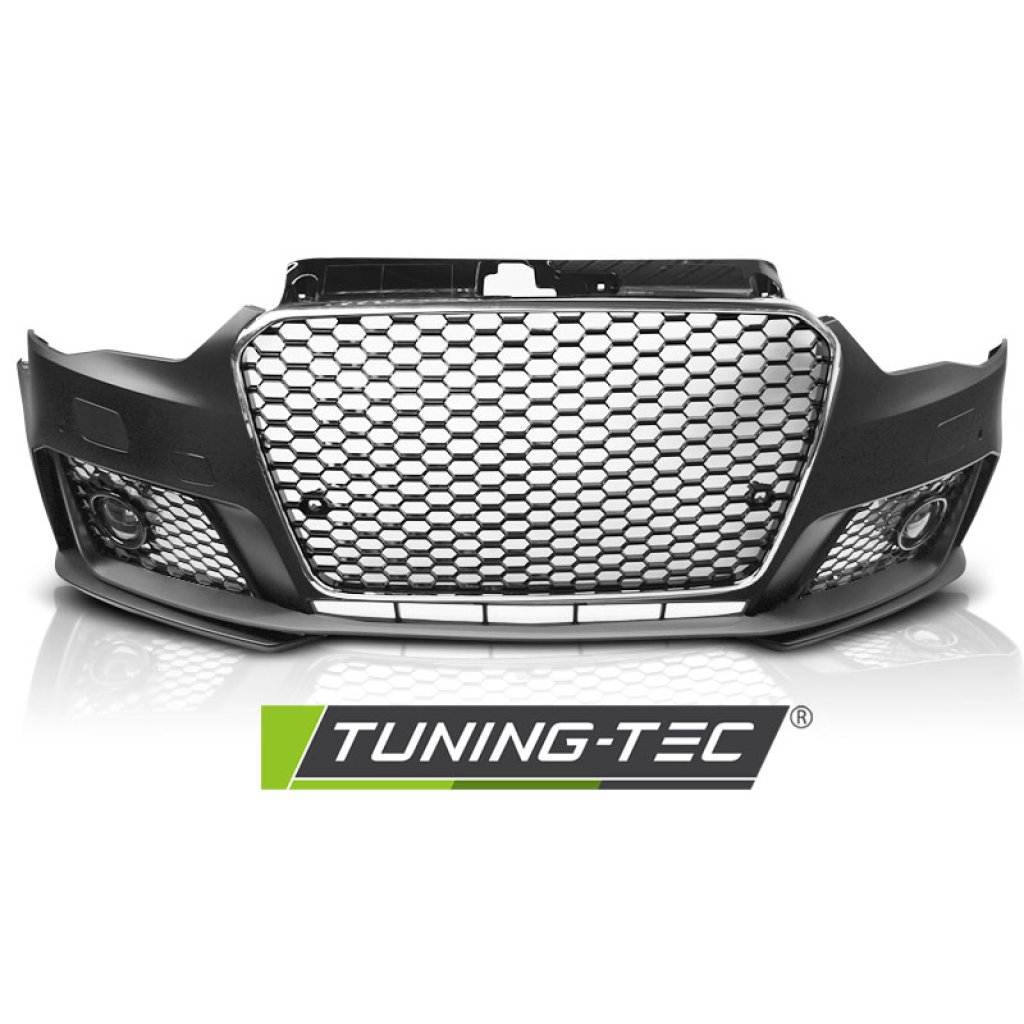 Přední nárazník AUDI A3 8V 12-16 RS style černá/chrom PDC