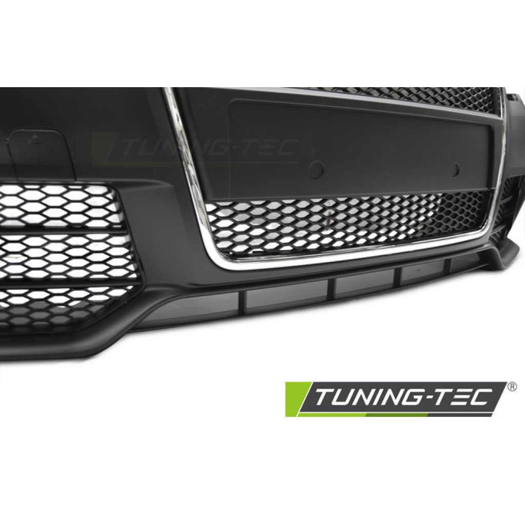 Přední nárazník AUDI A4 B7 04-08 RS style chrom černá