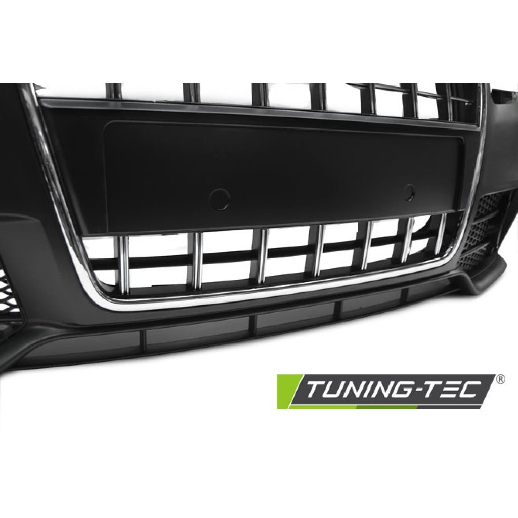 Přední nárazník AUDI A4 B7 04-08 S-LINE chrom černá