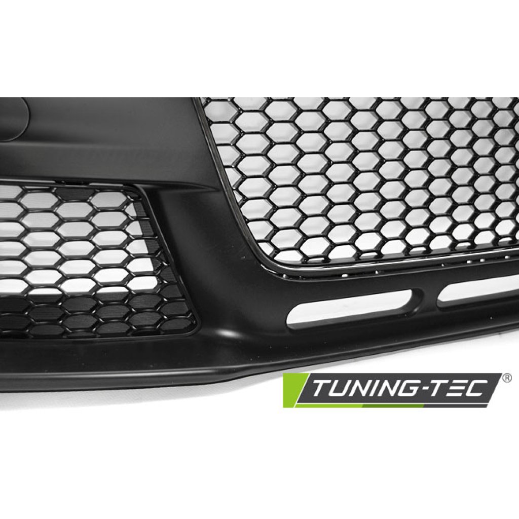Přední nárazník AUDI A4 B8 12-15 RS style, chrom černá PDC