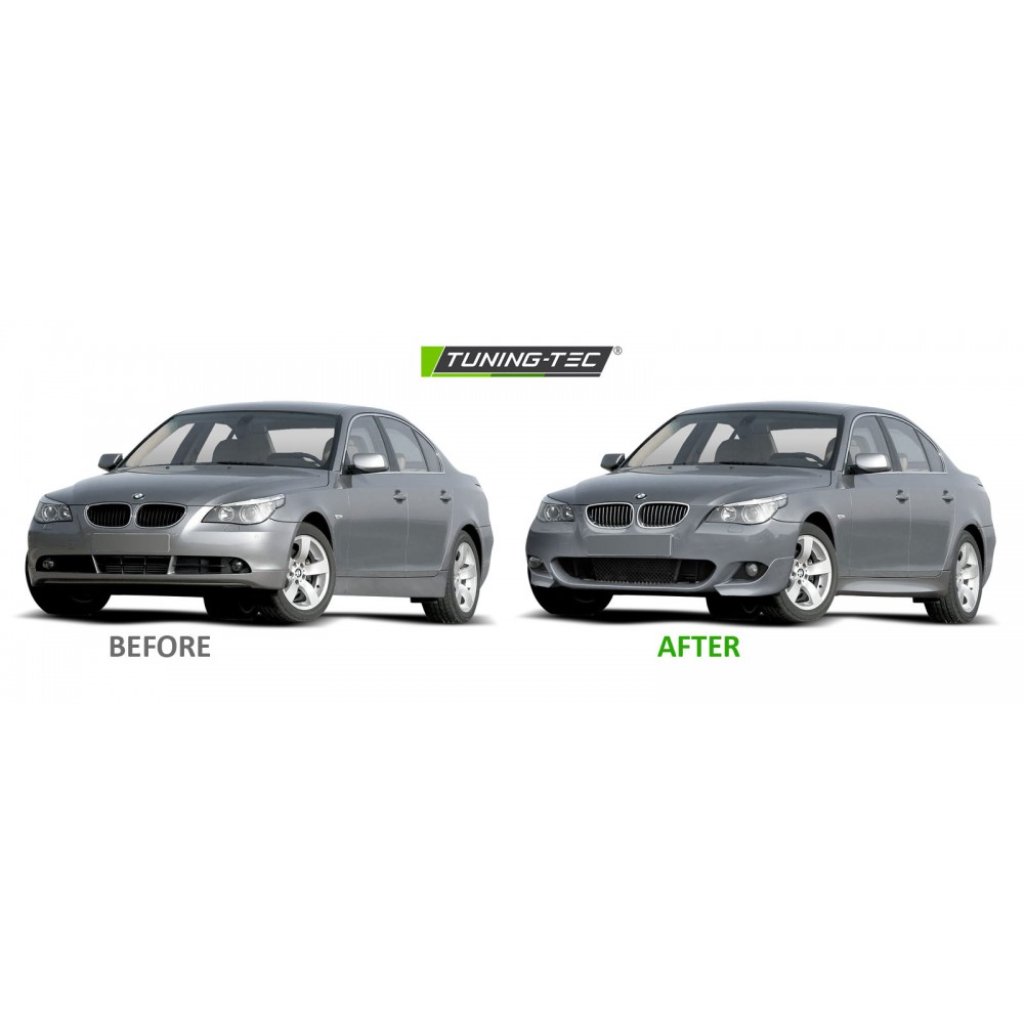 Přední nárazník BMW E60/E61 03-07 M-paket look bez PDC
