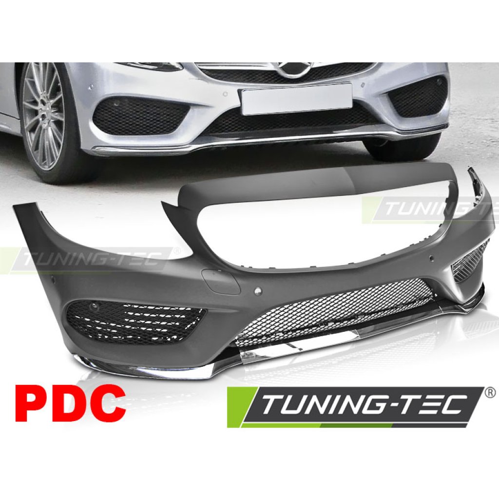 Přední nárazník Mercedes-Benz C W205 14- AMG S63 look PDC