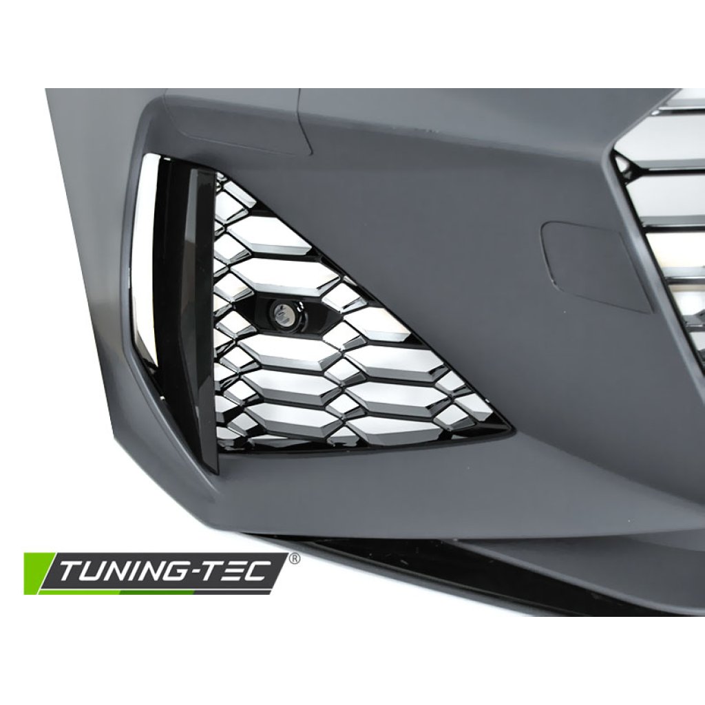 Přední nárazník pro A6 C8 18-22 RS style s maskou v černém lesku