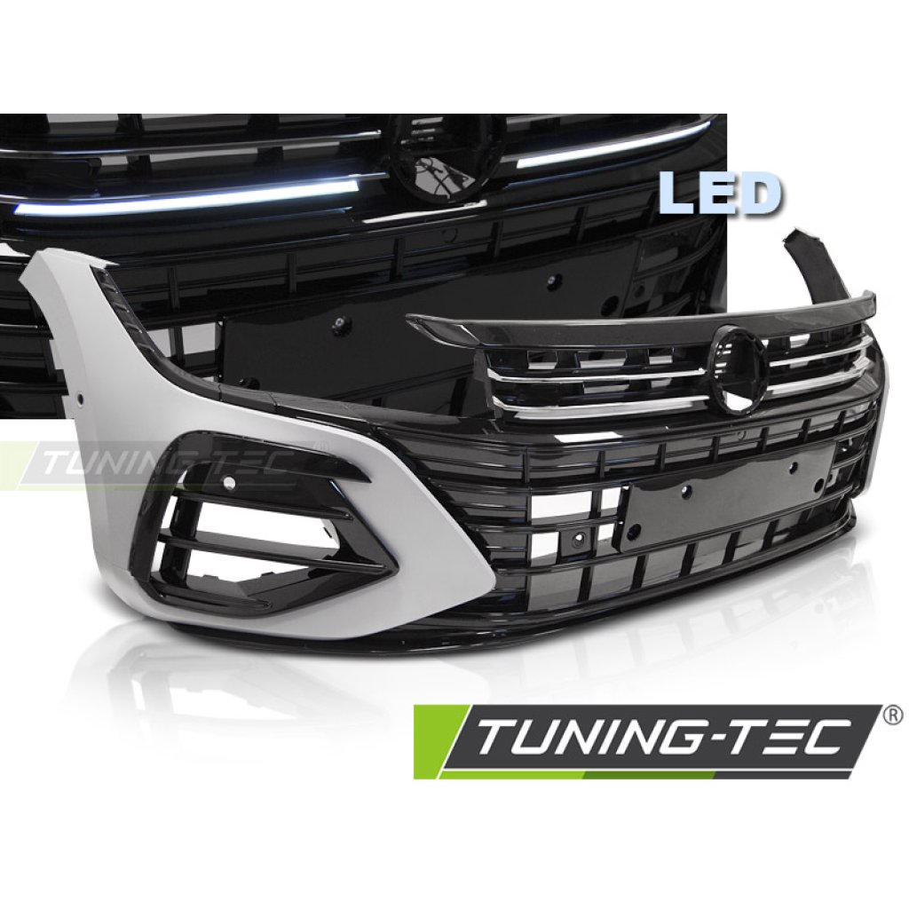 Přední nárazník pro VW ARTEON 17-20 - s LED R look