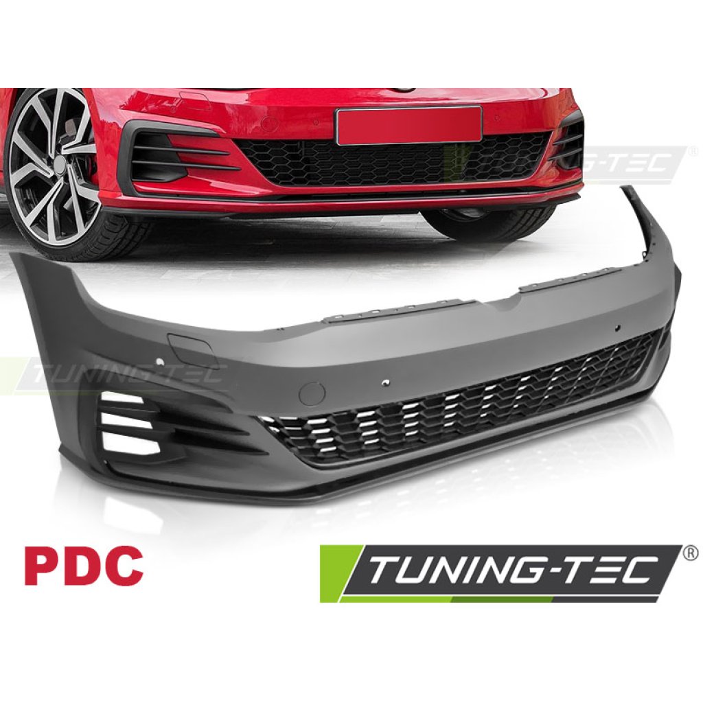 Přední nárazník VW Golf 7 17-19 GTI style s PDC