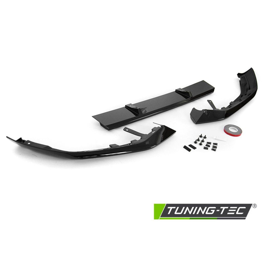 Přední spoiler-lippa BMW G30 / G31 LCI 2020 - performance style - černý lesk