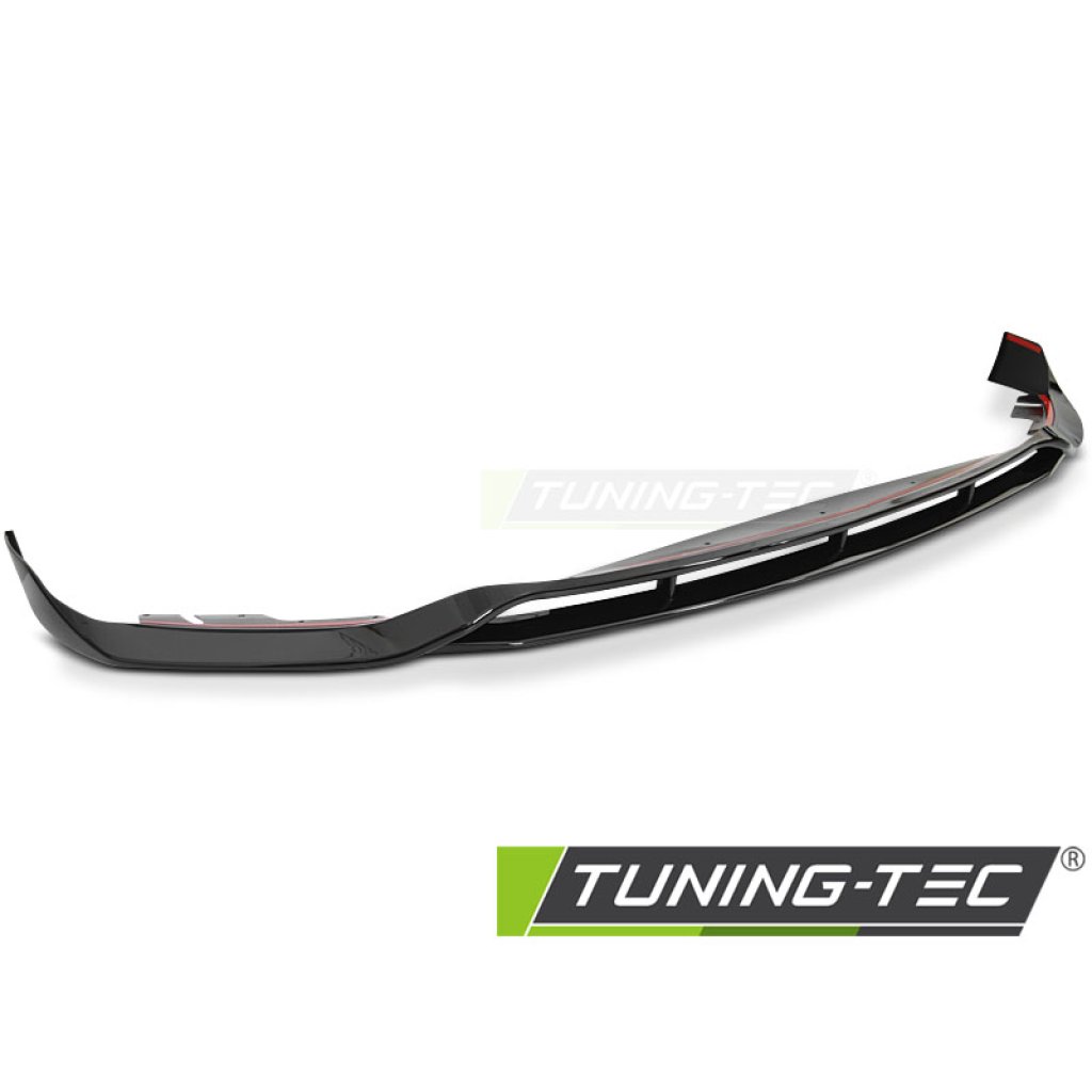 Přední spoiler-lippa pro BMW G30 G31 LCI 20- sport style - černý lesk