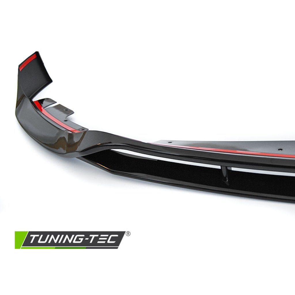 Přední spoiler-lippa pro BMW G30 G31 LCI 20- sport style - černý lesk