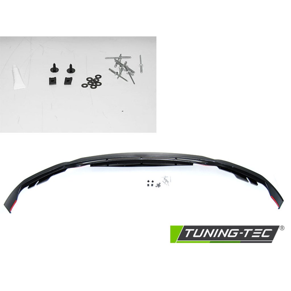Přední spoiler-lippa pro BMW G30 G31 LCI 20- sport style - černý lesk