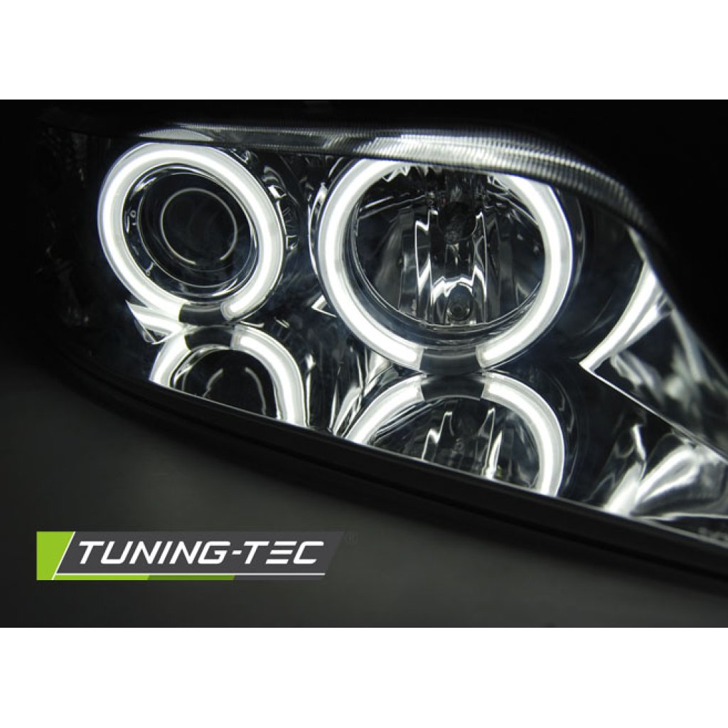 Přední světla angel eyes CCFL BMW Z3 96-02 chrom