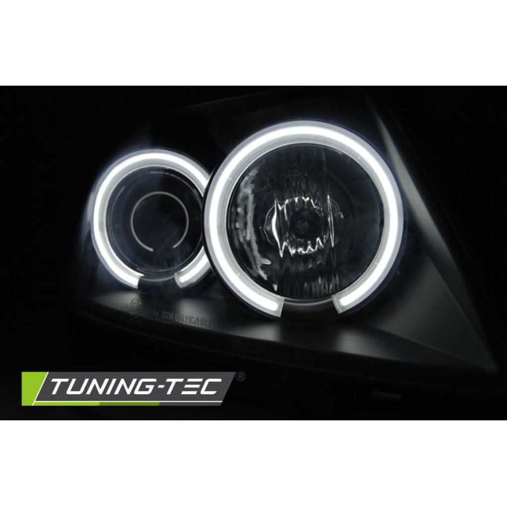Přední světla angel eyes CCFL Suzuki Swift 05-10 černá