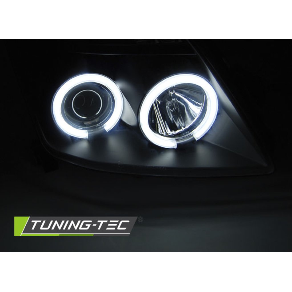 Přední světla angel eyes CCFL Suzuki Swift 05-10 černá