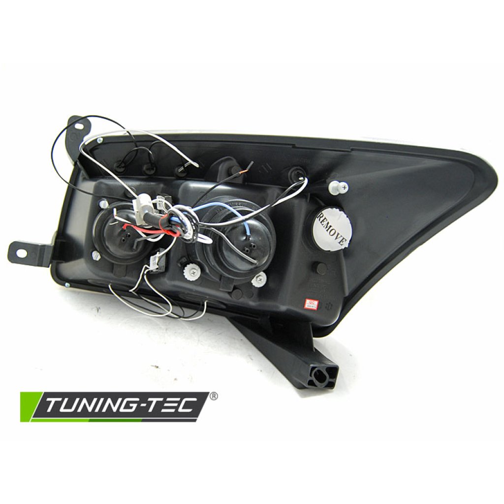 Přední světla angel eyes, LED, Dodge Caliber 06-12 černá