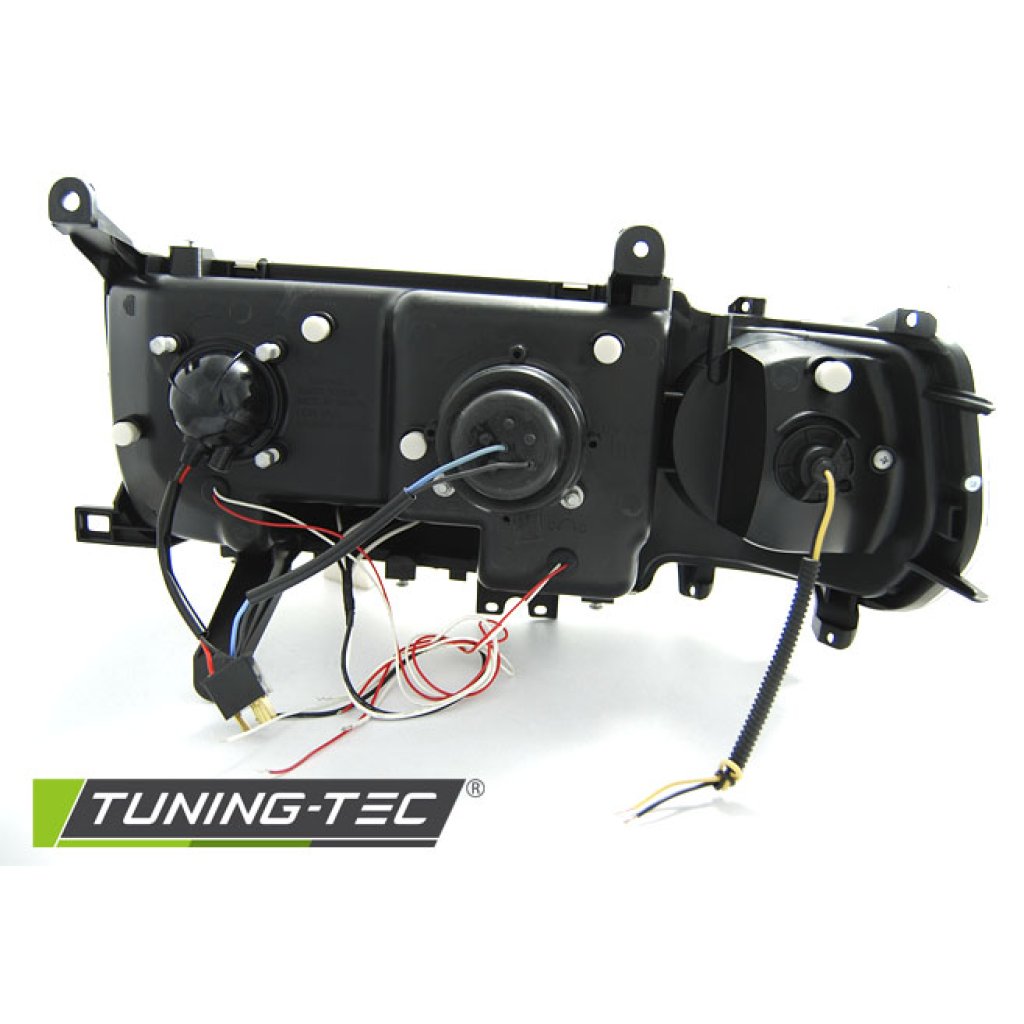 Přední světla angel eyes Toyota Land Cruiser 80 90-97 černá