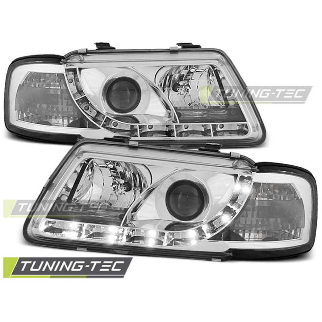Přední světla Devil eyes AUDI A3 8L 96-00 chrom