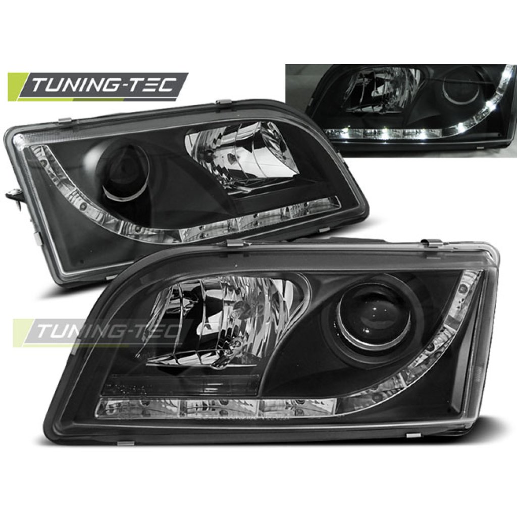 Přední světla Devil Eyes Volvo S40/V40 96-03 černá