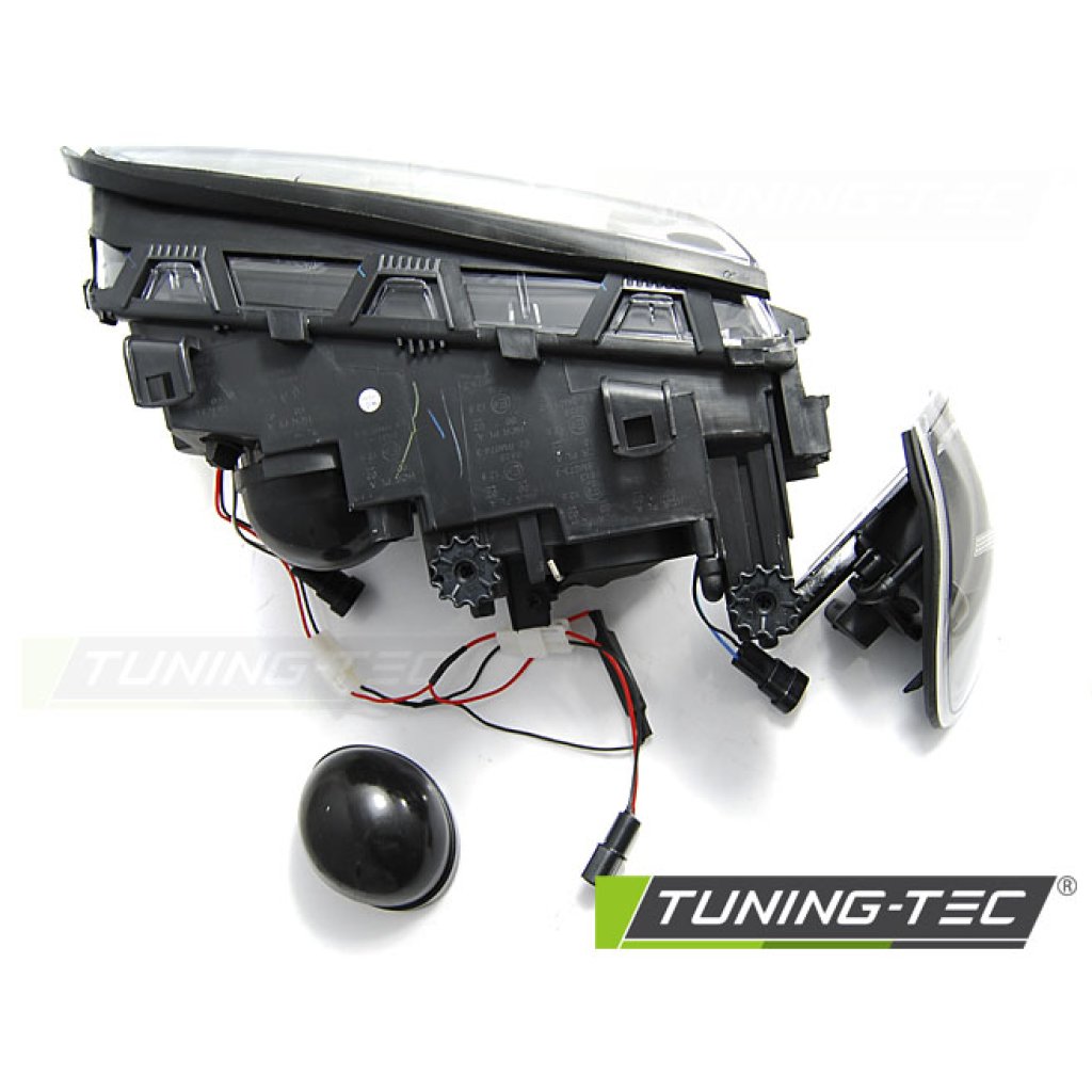 Přední světla LED Angel eyes BMW E46 sedan/touring 98-01 chrom