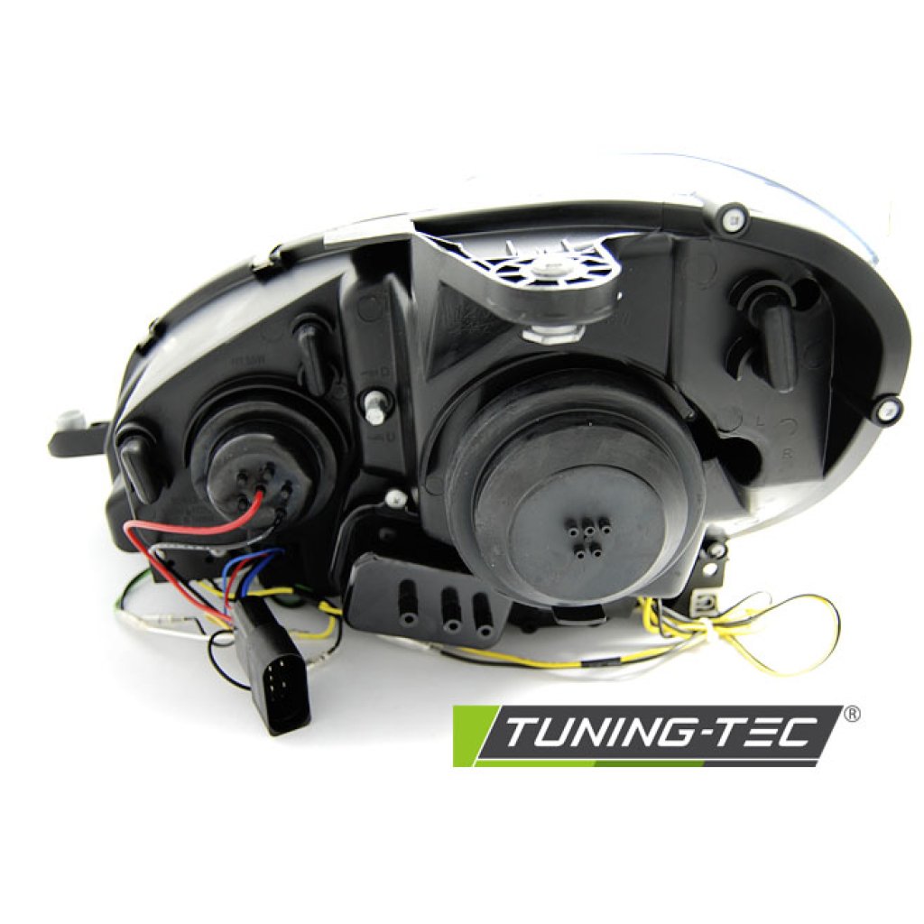 Přední světla LED blinkr TubeLights Mercedes-Benz C W204 11-14 chrom