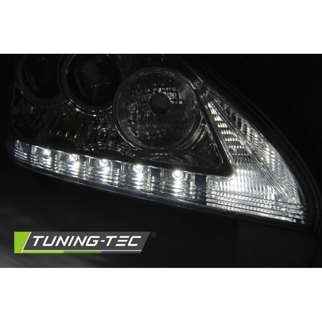 Přední světla LED Lexus RX 330/350 03-08 chrom