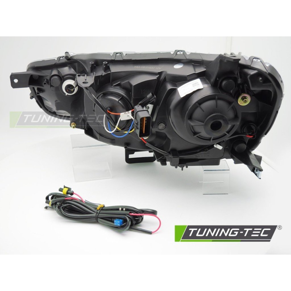 Přední světla LED pro MITSUBISHI LANCER 8 2008-2016 černá