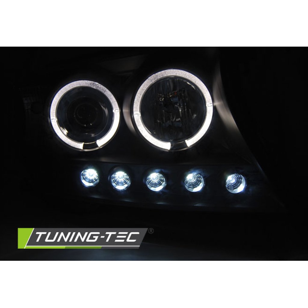 Přední světla LED Toyota Land Cruiser FJ200 07-12 černá