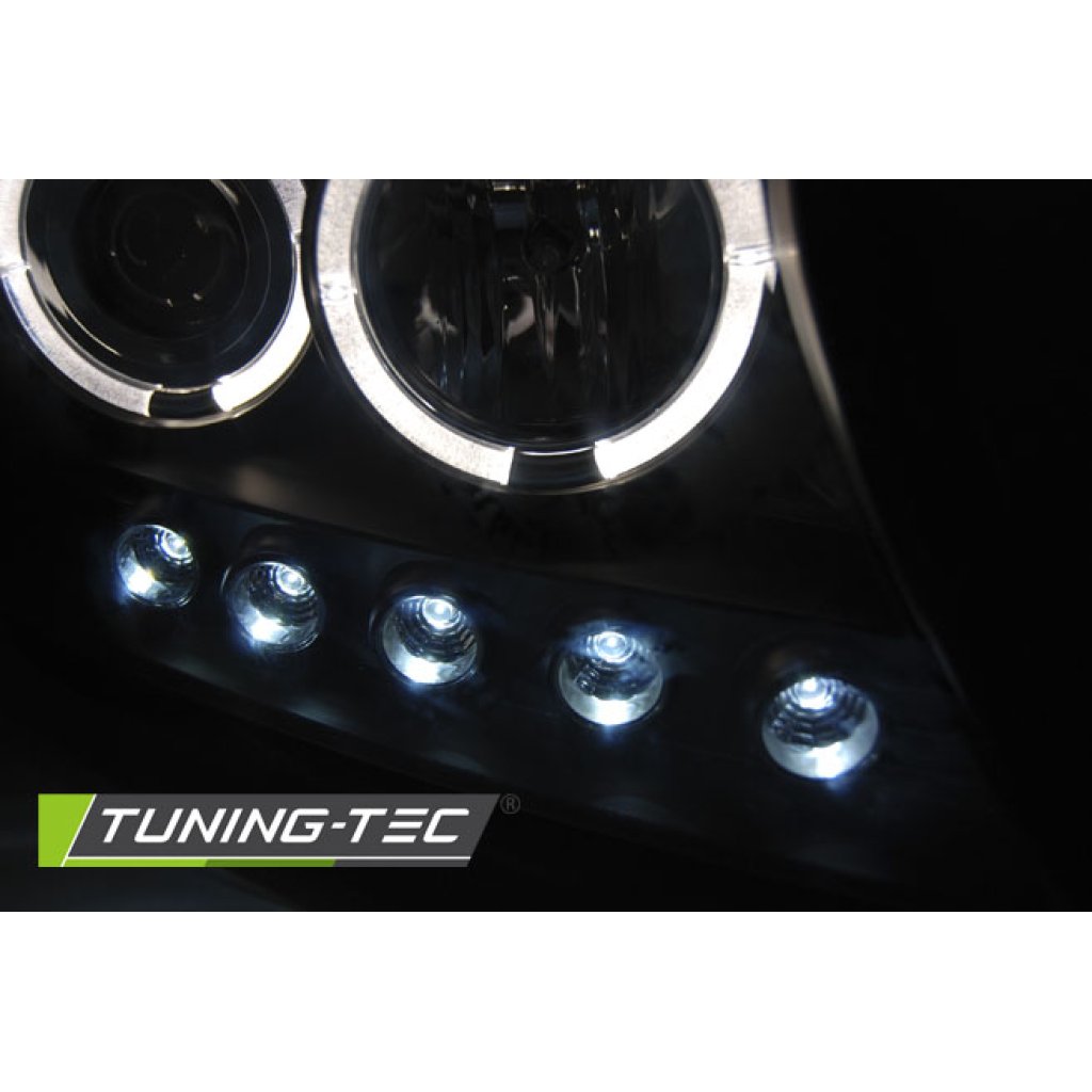 Přední světla LED Toyota Land Cruiser FJ200 07-12 černá