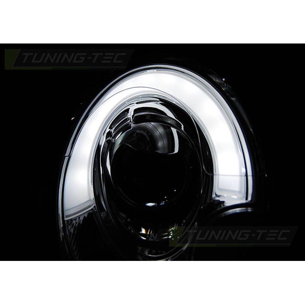 Přední světla LED TubeLights BMW Mini Cooper 06-14 chrom