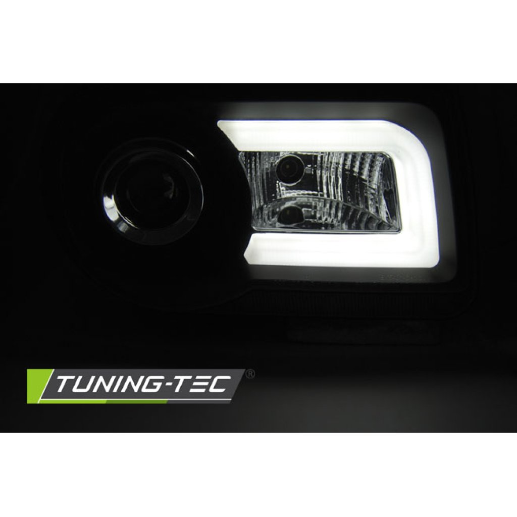Přední světla LED TubeLights Chrysler 300C 05-10 černá