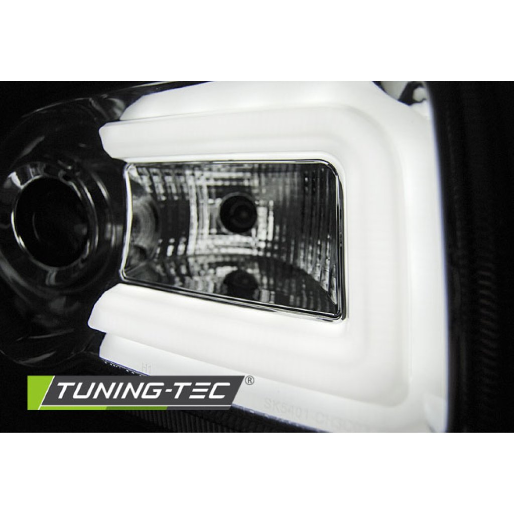 Přední světla LED TubeLights Chrysler 300C 05-10 chrom