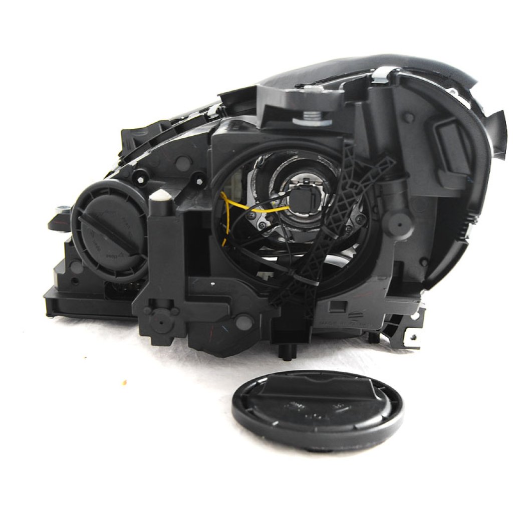 Přední světla LED TubeLights Mercedes-Benz C W204 11-14 černá