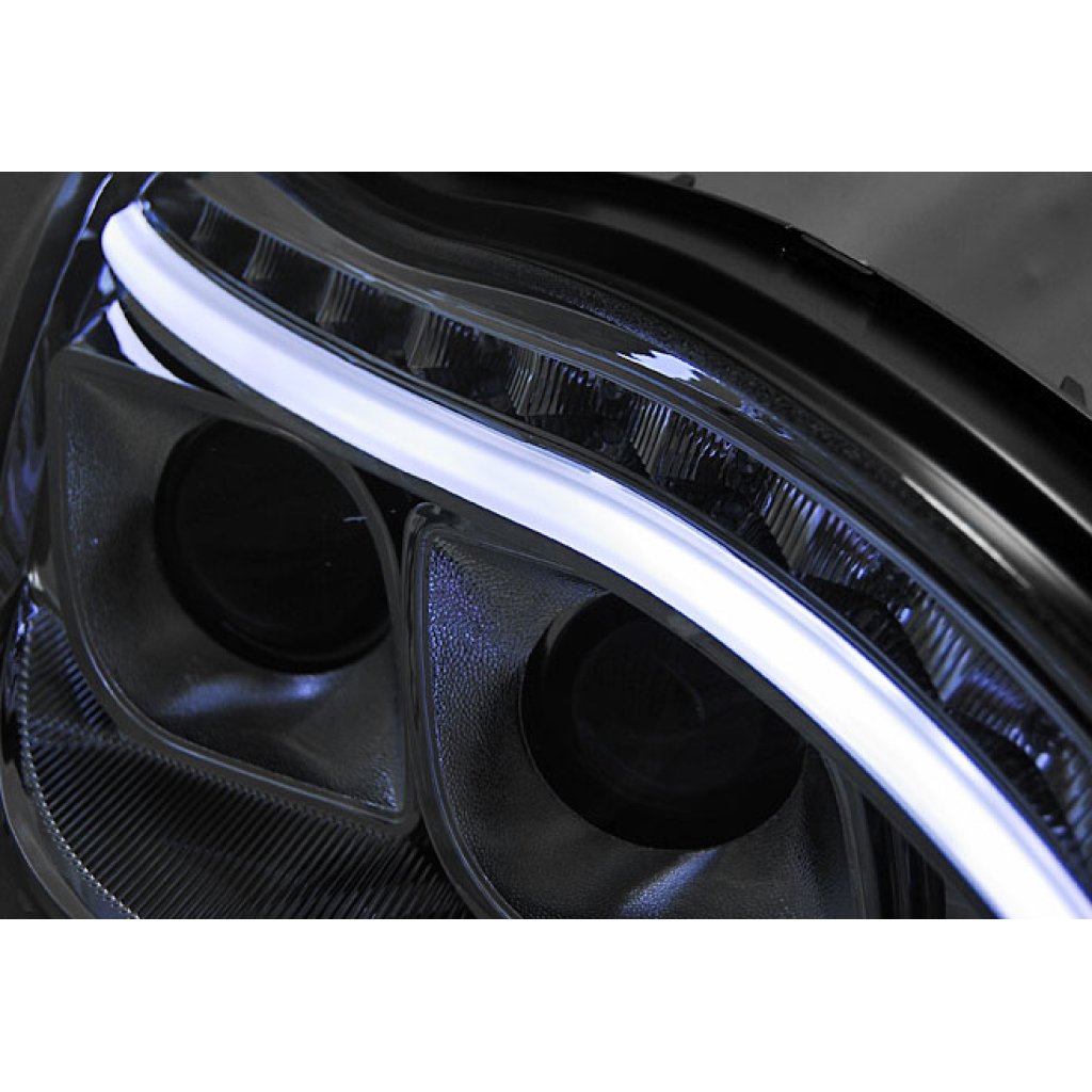 Přední světla LED TubeLights Mercedes-Benz S W220 98-05 chrom