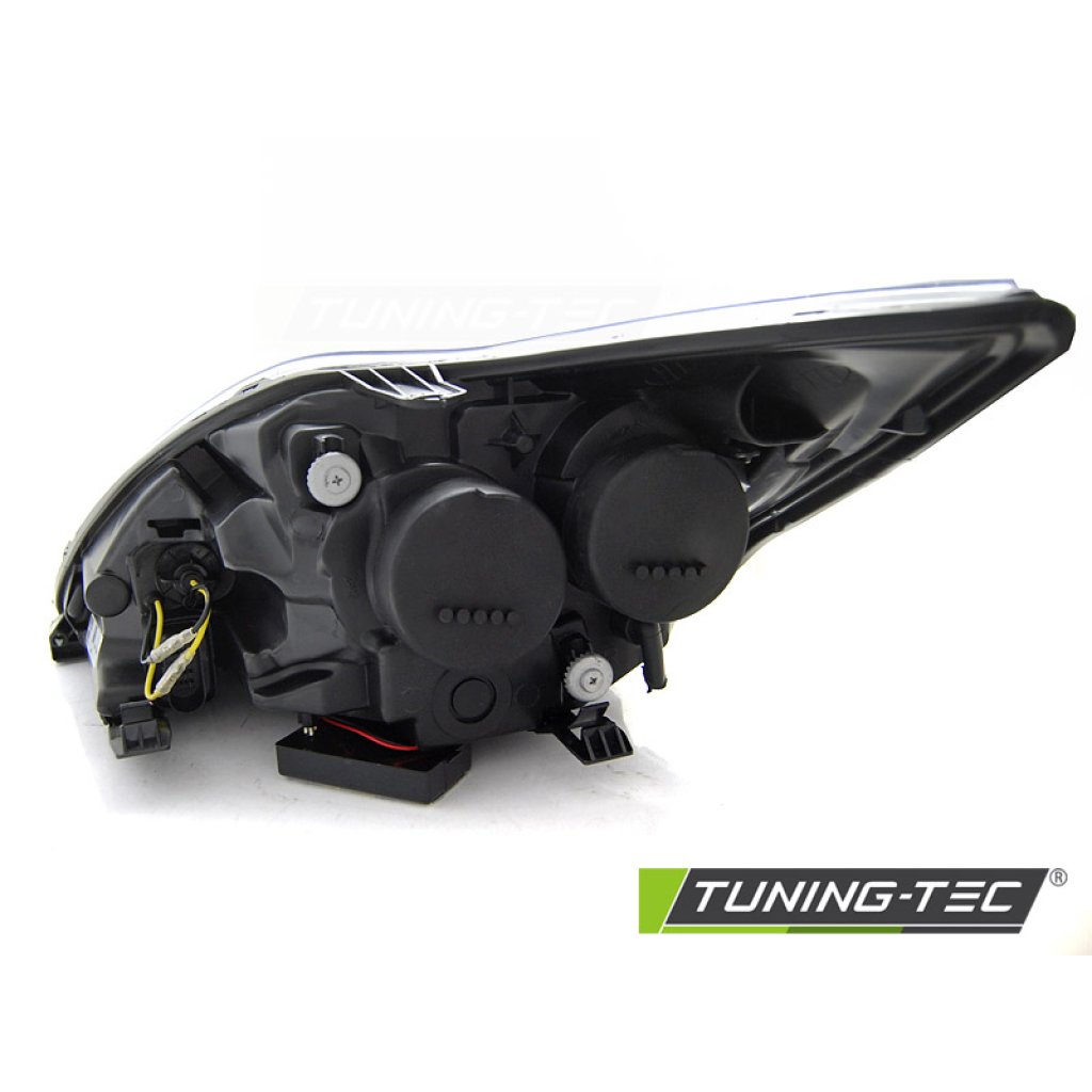 Přední světla s CCFL Angel Eyes a LED Ford Focus II 08-10 černá