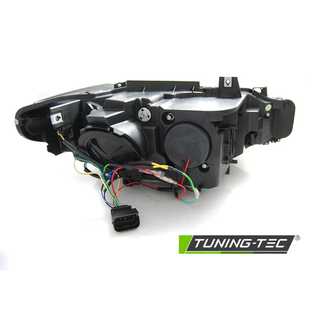 Přední světla s LED Angel Eyes DRL BMW 3 F30/F31 LCI 15-18 chromová
