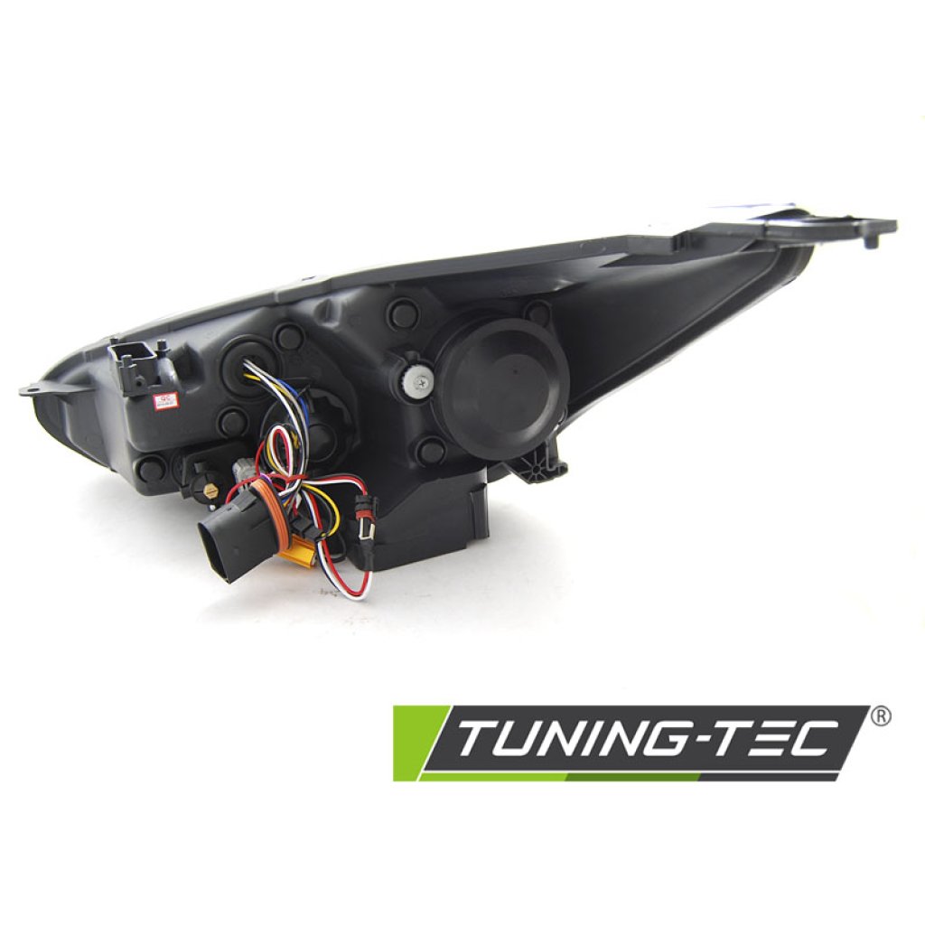Přední světla s LED denními světly Ford Focus MK3 15- chrom