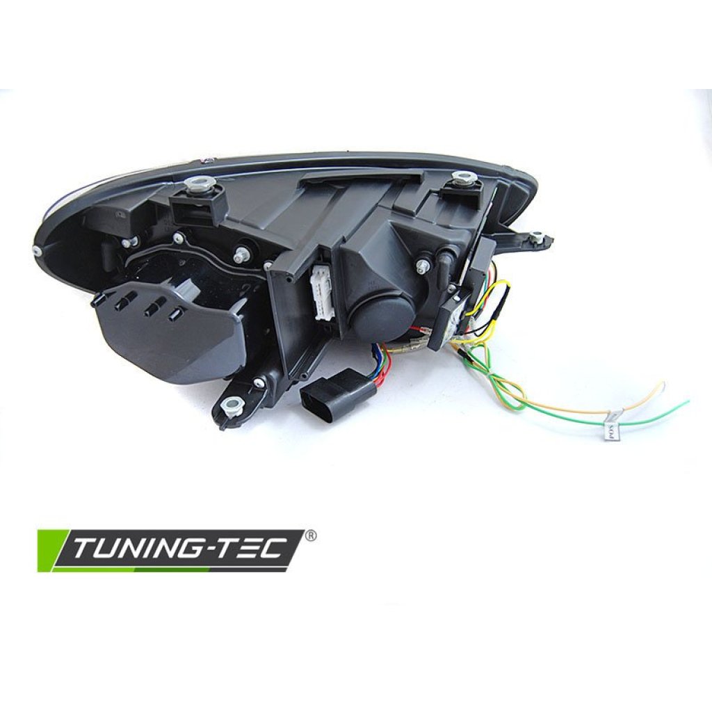 Přední světla s LED denními světly, LED dynamickým blinkrem VW Scirocco 08-14 xenon chromová