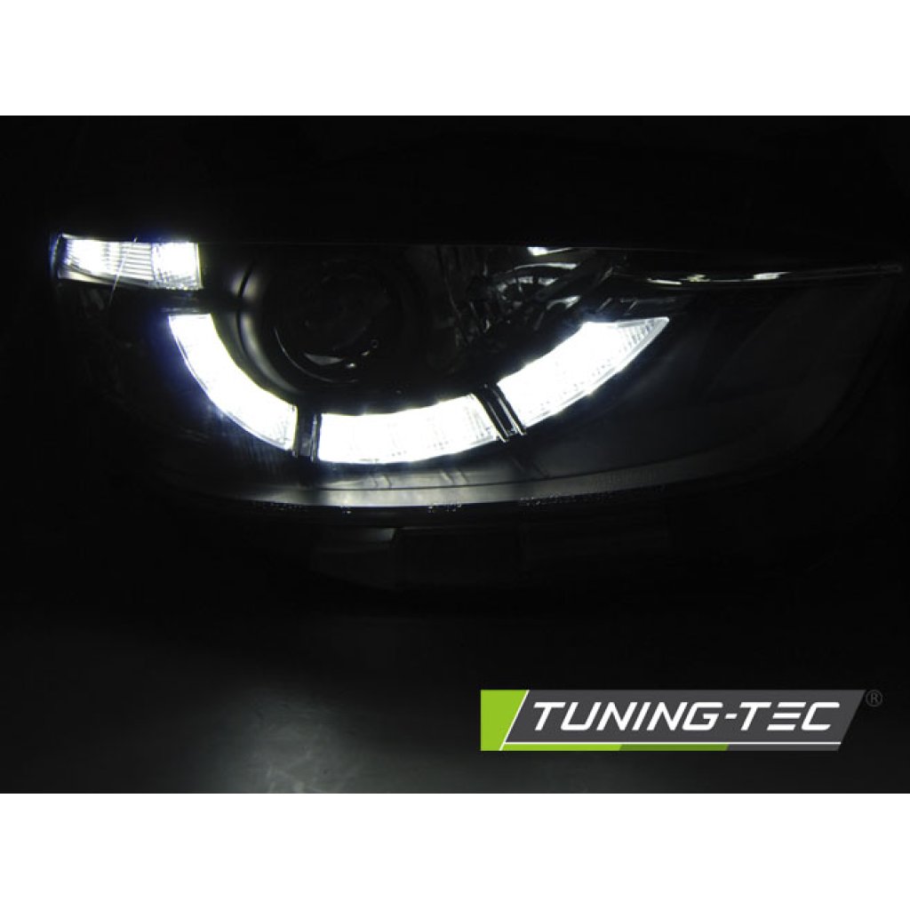 Přední světla s LED denními světly Mazda CX-5 11-15 Xenon D4S, AFS, černá