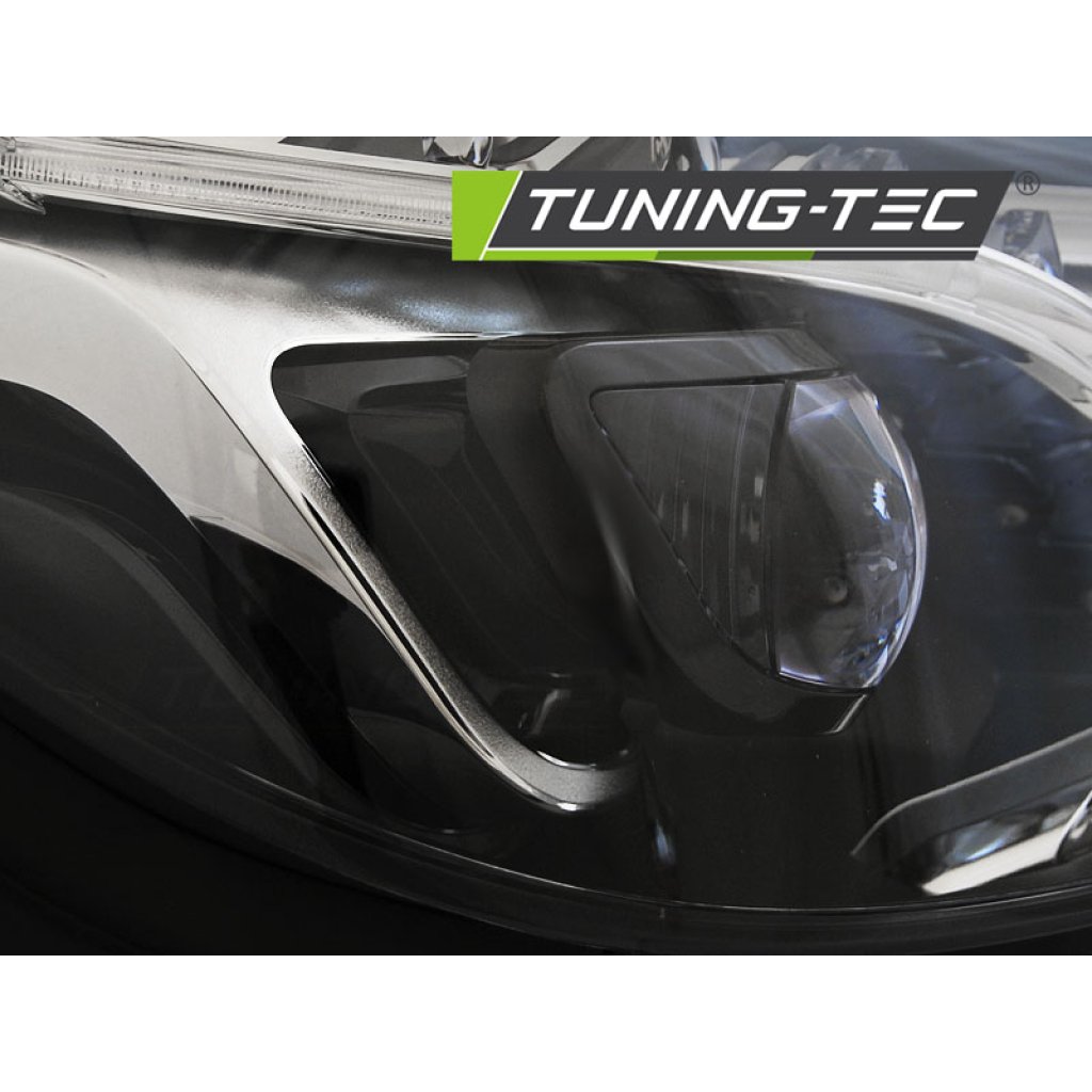 Přední světla s LED denními světly Mercedes-Benz E W212 13-16 černá