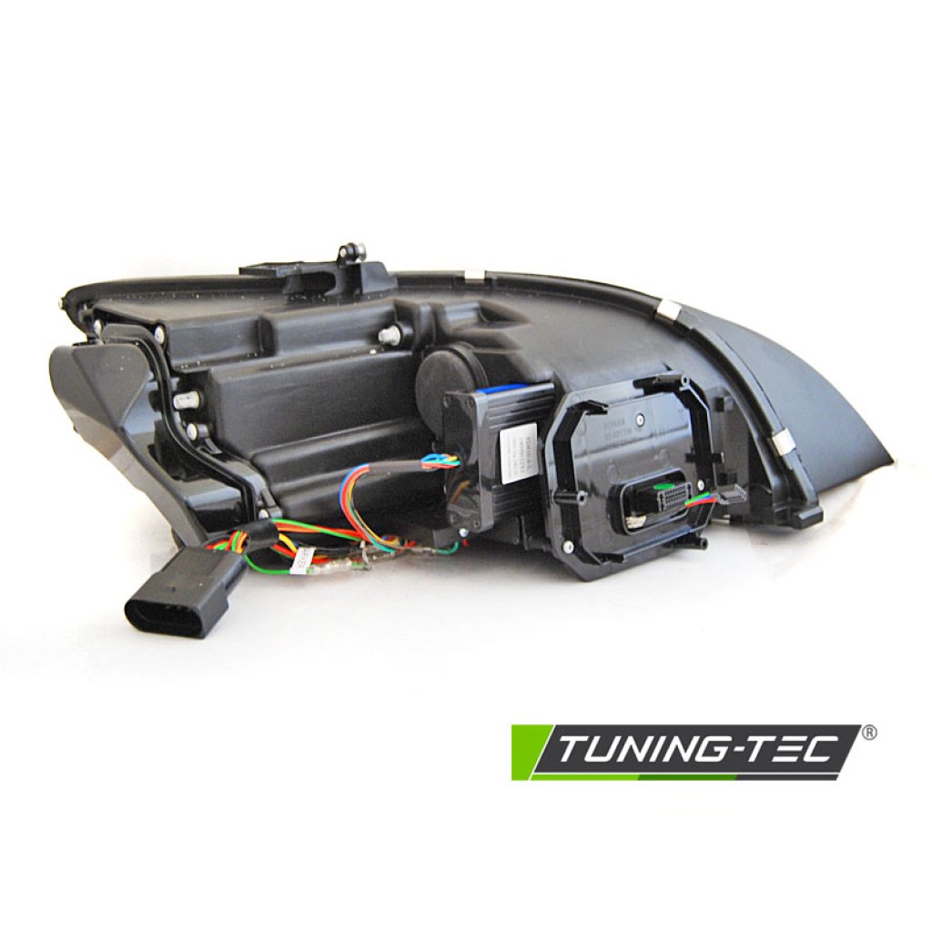 Přední světla s LED denními světly SEQ AUDI TT 8J 06-10 xenon AFS černá