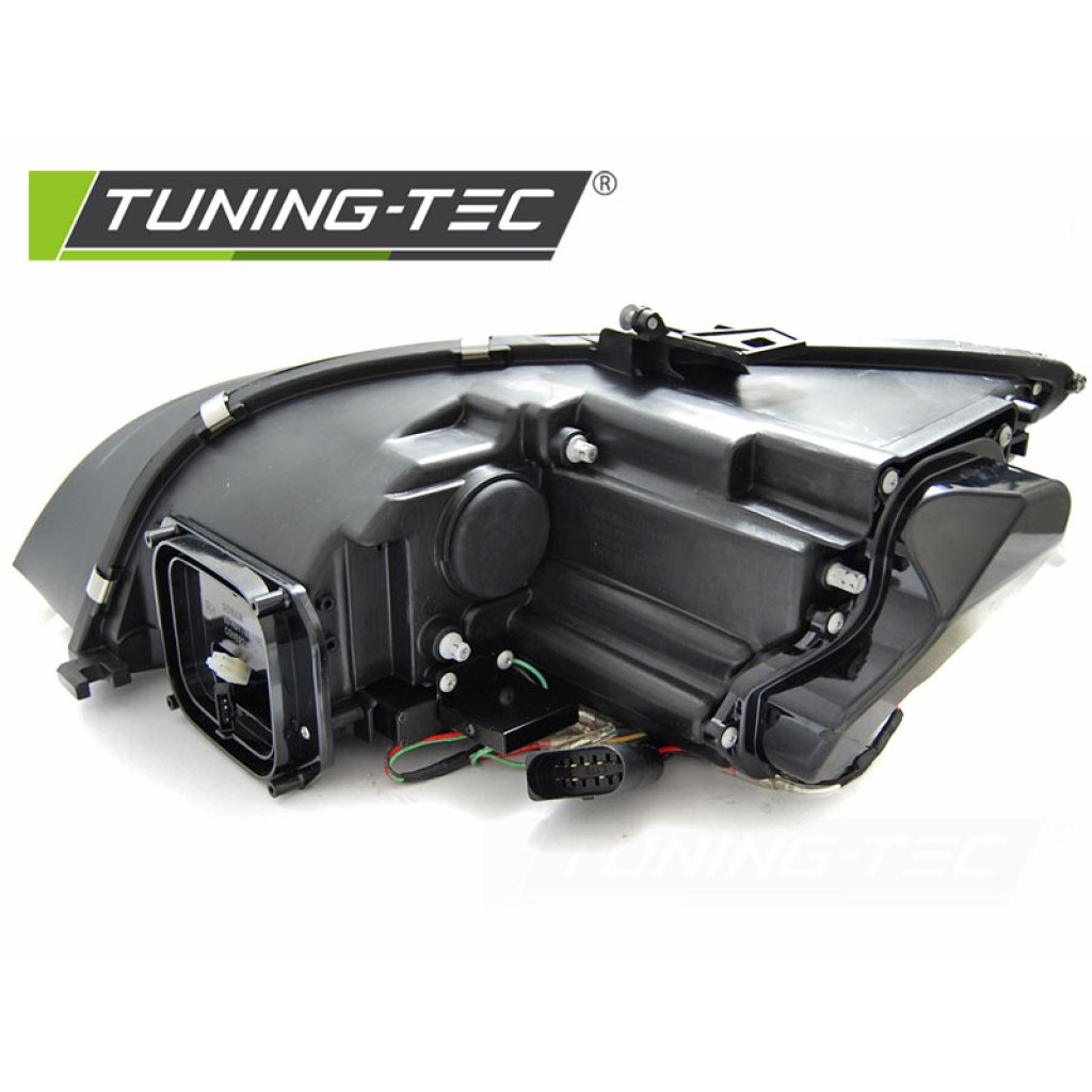 Přední světla s LED denními světly SEQ AUDI TT 8J 06-10 xenon černá