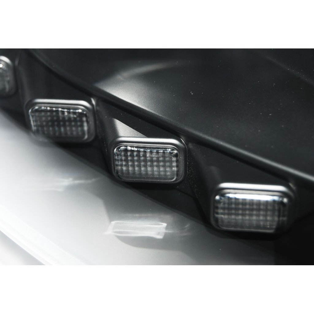 Přední světla s LED denními světly VW T5 10- černá