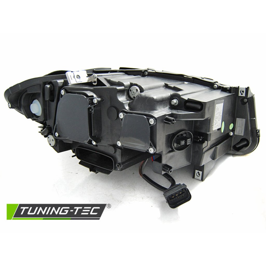 Přední světla s LED dynamickým blinkrem, 3D LED Angel Eyes DRL BMW 5 F10/F11 xenon 10-15 černá