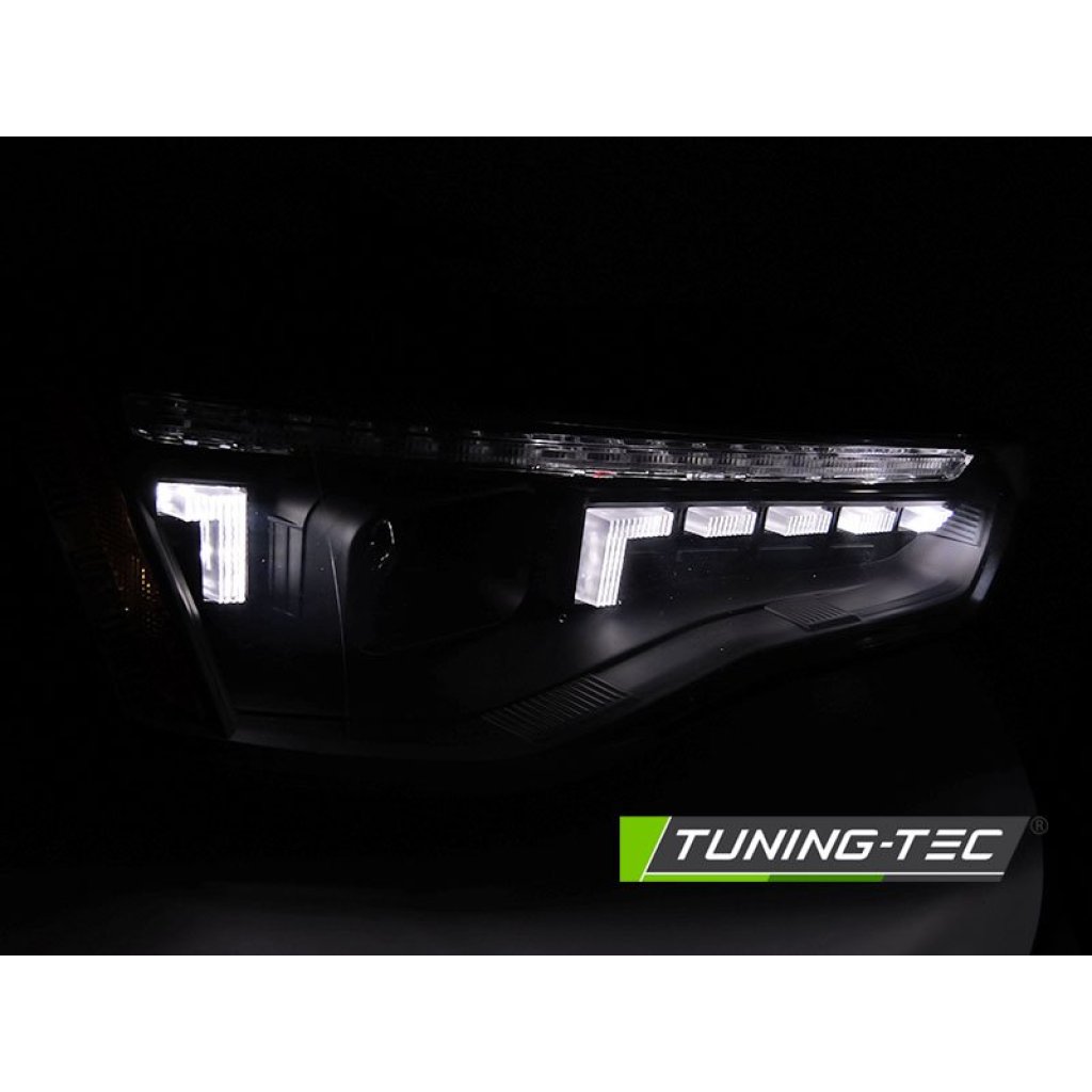 Přední světla s LED pro AUDI A5 2011-2016 černý