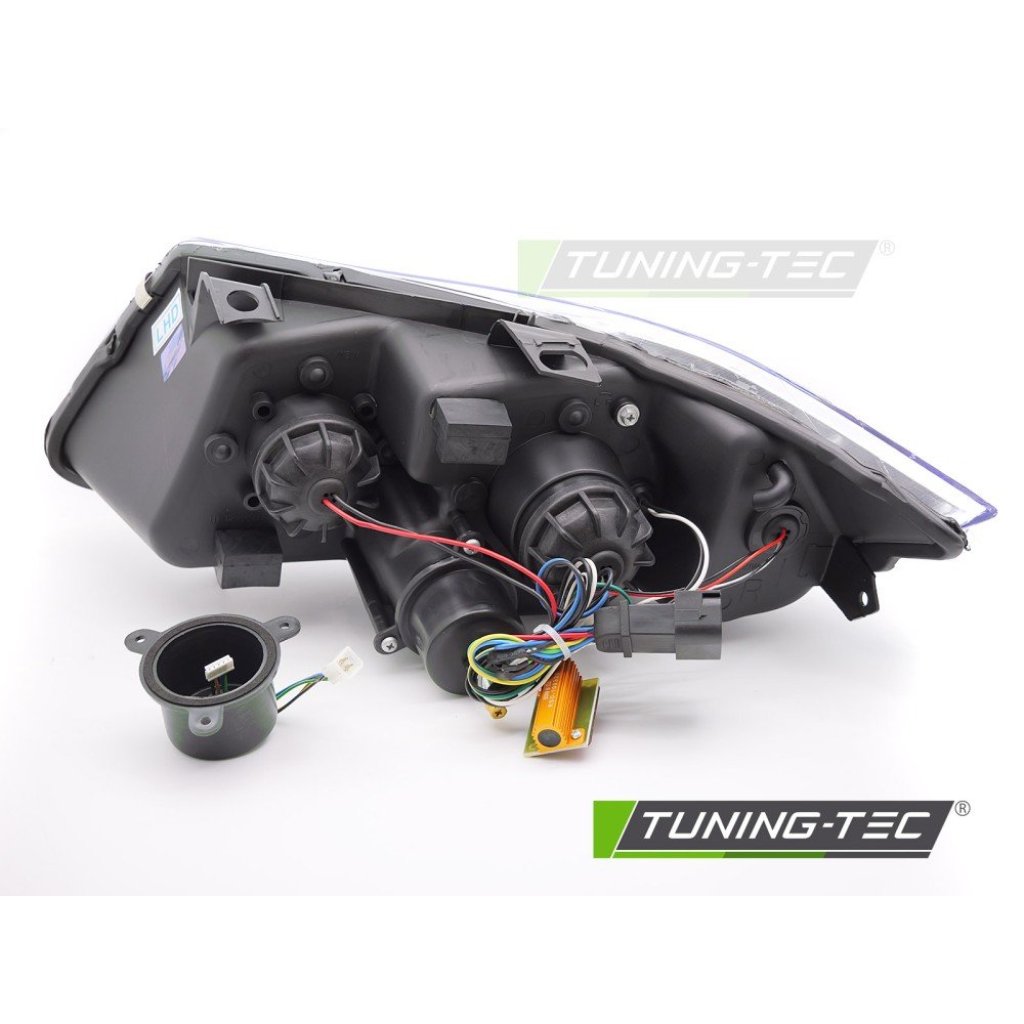 Přední světla s LED pro BMW E90/E91 2005-2008 chromová